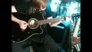 Guitariste du groupe THE &ETH;ark W&oslash;lf
