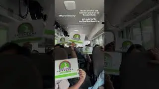 Inside the Coaster | Safarnama Mushkpuri Trip Vibes  #safarnamaventures #mushkpuritop #fypシ゚viral