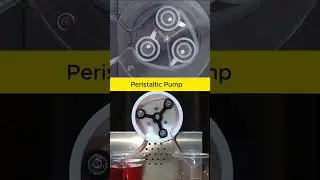 Peristaltic pump|| mechanical mechanism || #shorts  #mechanical mechanism  #engineering  #cad # 3d