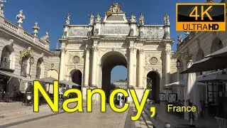 Nancy, France, 4K