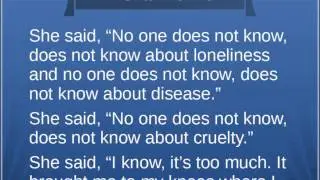 All Will Be Well -- Meg Barnhouse with Lyrics
