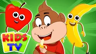 Apples and Bananas Song - Healthy Food + More Kids Music & Cartoon Videos
