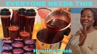 How To Make Sweet and Healthy Zobo Drink Using Dates As Sweetener