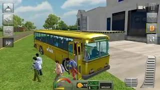 SCHOOL BUS DRIVER 3D SIM GAMEPLAY ANDROID #1