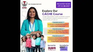 Unlock Your Potential with CACHE Level Courses at CNA Training Institute!