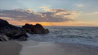 Beautiful Ocean View 🌊 Calm Sea at Sunset | Relaxing Nature Live