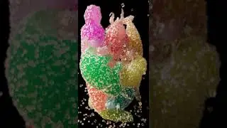 Maya: Bifrost Simulation  - Marshmollow #shorts