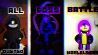 Roblox Dusted Worldliness All Boss Normal Mode Battle 