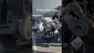 12 Rotor Engine Triple Turbo By Rob Dahm 🔥