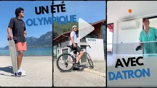 DATRON, un &eacute;t&eacute; Olympique : usinage et gravure de longboard, p&eacute;dalier et raquette de tennis de table