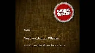 AcousticSamples VBrass French Horns (Gades)