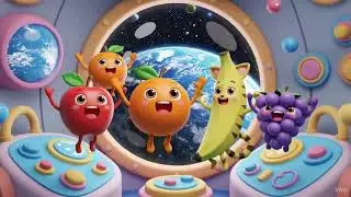 Baby Fruit Dancing 🌸 Sensory Play | Baby Sensory 🍓 Infant Visual Stimulation 🎶
