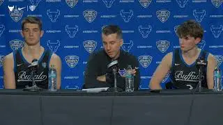 UB Men's Basketball Postgame Presser vs. NIU