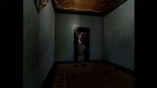 Bio Hazard (Resident Evil) - PlayStation - zombie open door