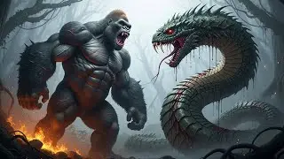 King Kong vs Colossal Serpent &ndash; Terror Beneath the Earth #rescue #oceanrescue #animalrescue