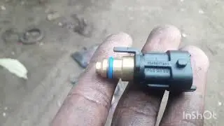 Mahindra Maxximo check engine light blinking problem ( fault code P0183 )