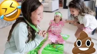 SIS vs SIS DON'T STEP IN IT challenge  FUNNY FAMILY GAME 🤪😂