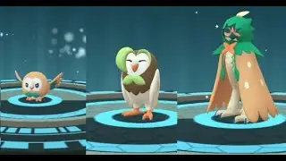 ROWLET evolution into DARTRIX and DECIDUEYE  in Pokemon GO !!