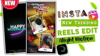Santali Happy Wedding‼️ Santali Trinding Status Video Editing‼️Alight Motion Xml Preset 