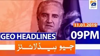 Geo Headlines 09 PM | 11th January 2020