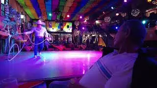 Guadalajara De Noche At Plaza Garibaldi CDMX  - Mexican Dancing With A Rope