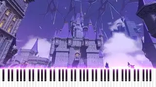 『Fischl Domain Battle Theme 幽夜の黙示録戦闘BGM』Genshin Impact Piano | 原神ピアノ