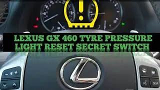 HOW TO LEXUS GX 460 TYRE PRESSURE LIGHT RESET ! @ranjanbon
