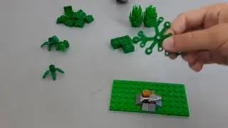 Lego Турист в джунглях. Homemade Lego Set 
