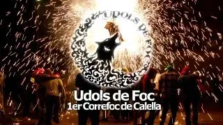 Udols de Foc. 1er Correfoc de Calella.
