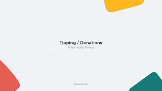 Rekwest - Tipping / Donations
