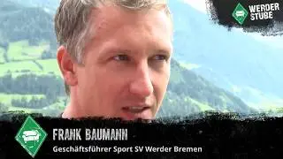 Werder und die St&uuml;rmersuche - Baumann: 