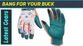 Luxury Sheepskin Leather Gardening Gloves for Women - The Ultimate Garden Companion!