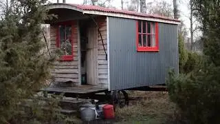 Glamping in the Cairngorms National Park: The Shepherd&rsquo;s Hut at Inshriach Estate