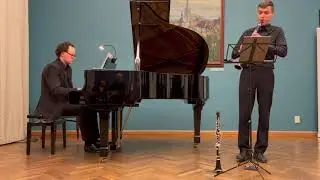 R. Schumann - Fantasy Pieces op 73 - III Rasch und mit Feuer (clarinet and piano)