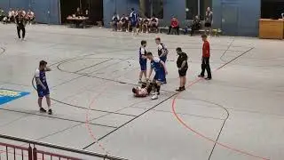 Handball Westfalen, Oberliga Herren, HC TuRa Bergkamen - TV Isselhorst 23:23 1. Halbzeit