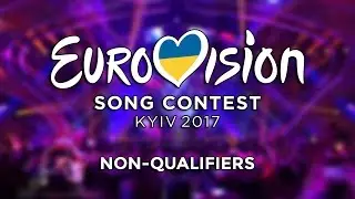 Eurovision 2017 - Non-qualifiers