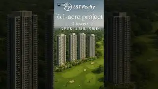 L&T Green reserve sector 128 Noida #l&trealty #l&tnoida