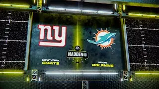 Madden 24 | Giants vs Dolphins Week 5  | PS5 Simulation