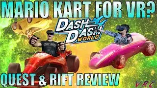 Dash Dash World vs My 5 y/old Son! Oculus Quest and Rift Review.