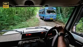 4K | Drive to Jungle Village | Jeep Driving POV | POV Driving India