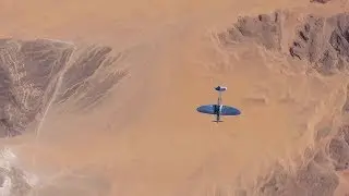 Silver Spitfire flies over the pyramids of Egypt before landing in Europe | Silver Spitfire Week 13