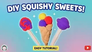 Frozen dessert | how to make clay ice-cream, lollypop | sweet treats | clay art | clay items
