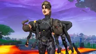 IK CARRY IN TRIO ARENA! Ft. UberQuin ~ Fortnite #1