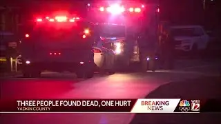 Yadkin County emergency crews at multiple crime scenes on same street