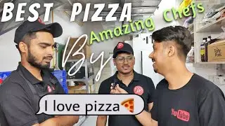 Happy Owner & Energetic Staff at EAT REPEAT 🍕 Cheese burst Pizaa 💯  Cold Coffee 👌