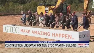 Governor Josh Stein joins Guilford Technical Community College aviation campus groundbreaking ceremo