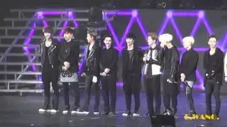 [Fancam]140511 EXO Shanghai Showcase  Intro+Wolf (D.O. focus)