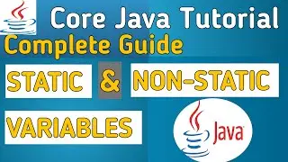 Static and Non-static Variables in Java | Core Java | Creative Java Programming