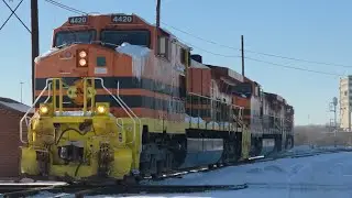 [4K] EMD GREY GHOST LEADER IN 2026!  TRAINS at Airline Junction! 