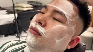 (ASMR) 1 HOUR OF REMOVING FACIAL HAIR AND DEAD SKIN WITH BLADE HELPS YOU RELAX AND SLEEP EASILY 😴😴